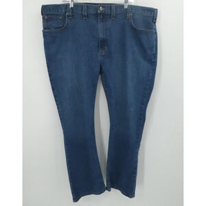Carhartt Jeans Mens 44x30 Blue Denim Rugged Flex Relaxed‎ Casual Workwear